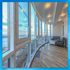 панорамное остекление